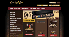 Desktop Screenshot of choclatique.com