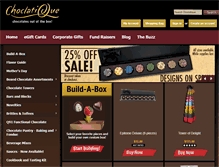 Tablet Screenshot of choclatique.com